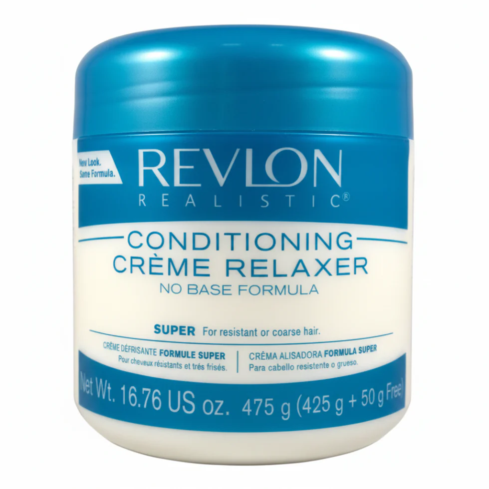 Revlon Conditioning Creme Relaxer Super 475g | Strong Straightening & Shine