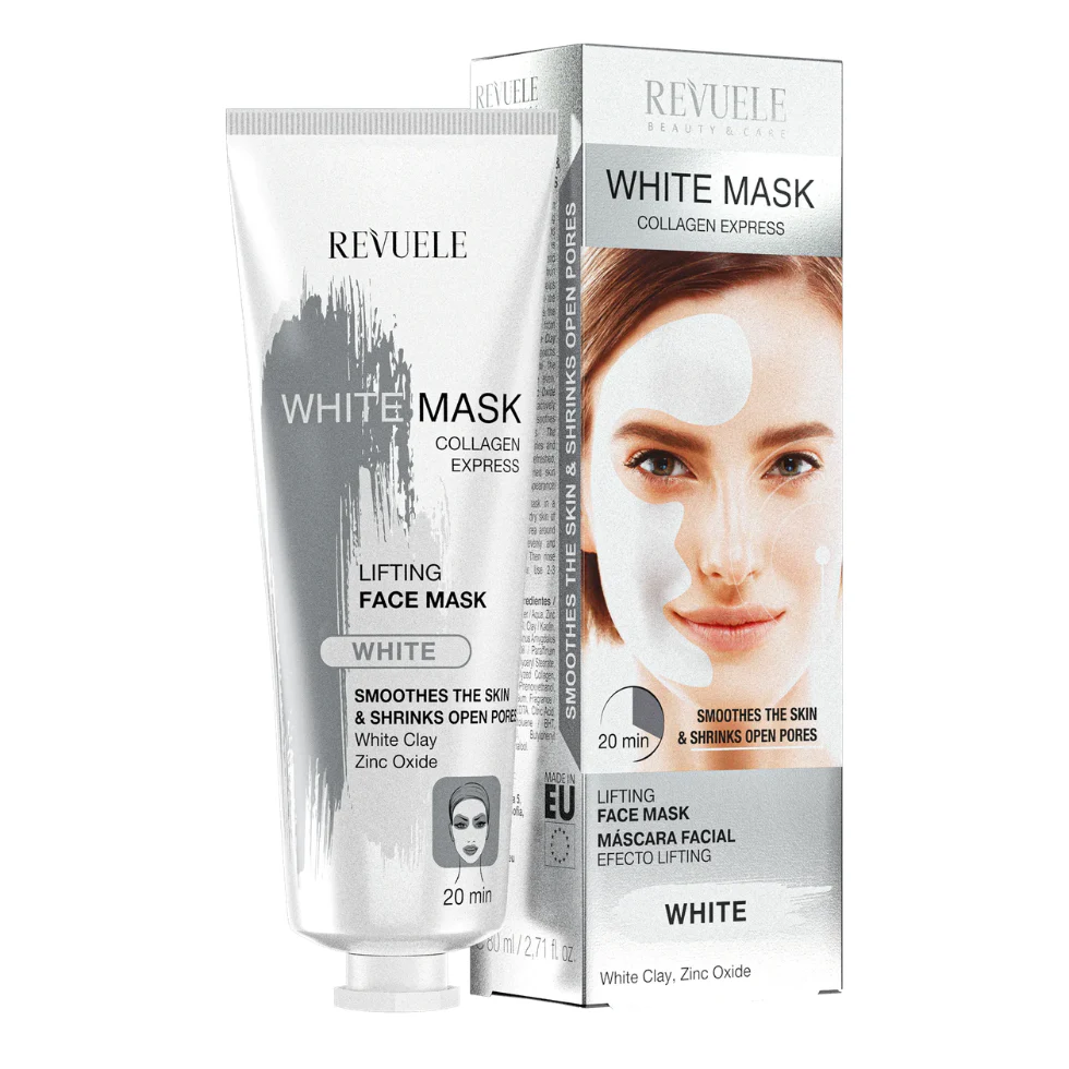 Revuele White Mask Collagen Express 80ml | Hydrate, Firm & Anti-Aging
