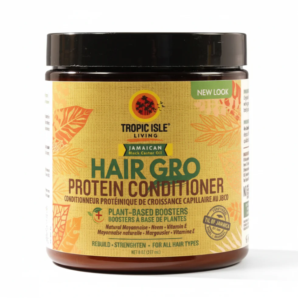 Tropic Isle Protein Conditioner 8oz | Strengthen, Repair & Hair Growth Support