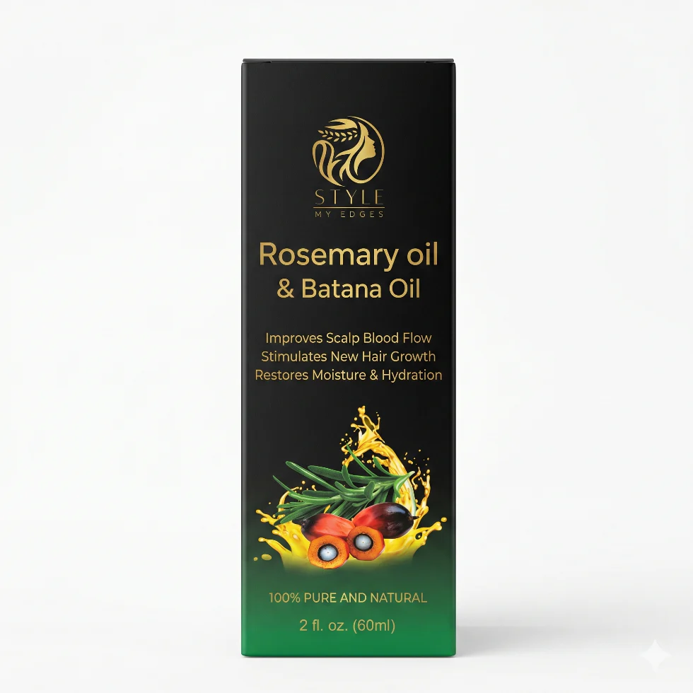 Rosemary & Batana Oil 60ml | Hair Growth & Scalp Nourishing Repair Oil