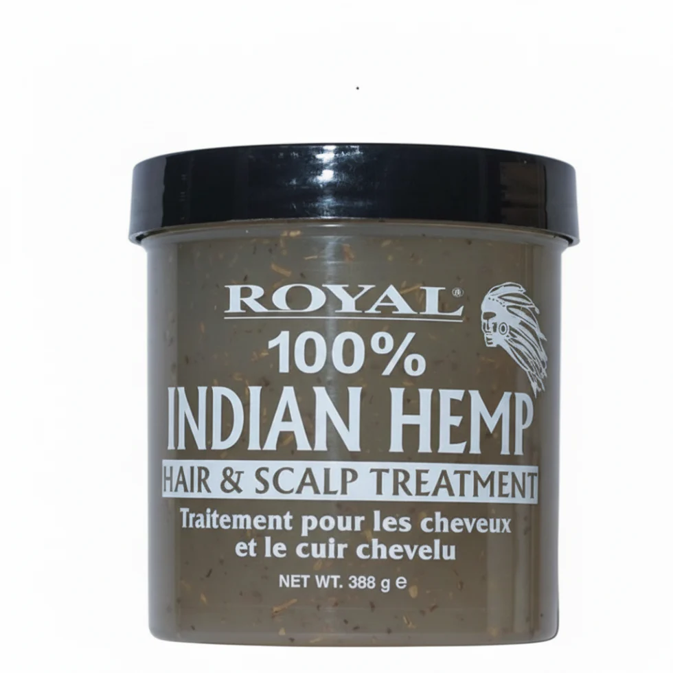 Royal Indian Hemp Hair & Scalp Treatment 388g | Nourish & Strengthen Hair