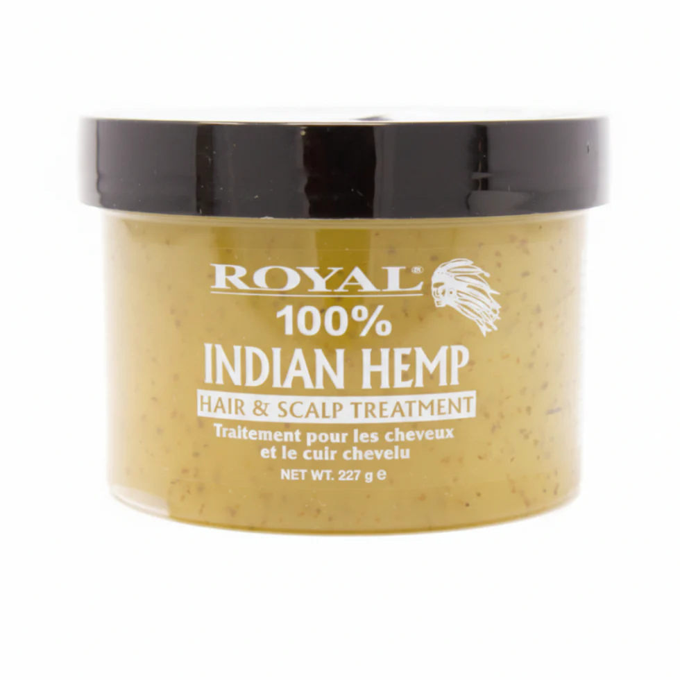 Royal Indian Hemp Hair & Scalp Treatment 227g | Nourish, Strengthen & Repair Hair