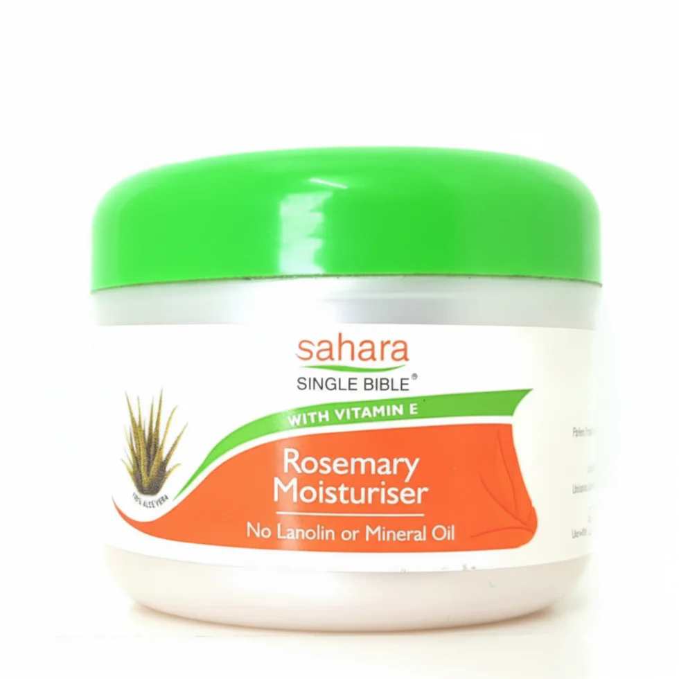 Sahara Single Bible Rosemary Moisturiser | Aloe Vera Hair Growth & Hydration