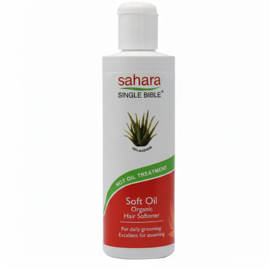 Sahara Single Bible Soft Oil Organic Hair Softner 250ml | Hydrate & Nourish Hair