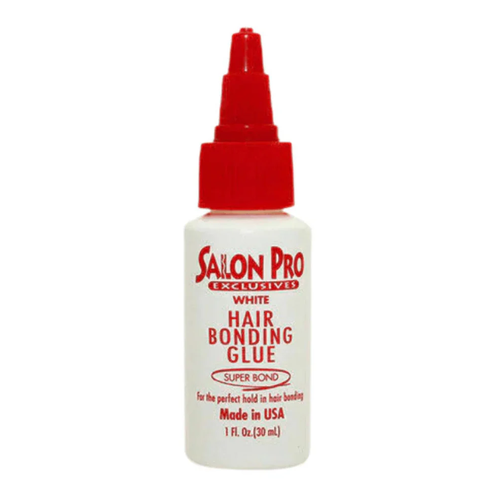 Salon Pro Exclusive White Bonding Glue Super Bond 30ml | Strong Hair Adhesive