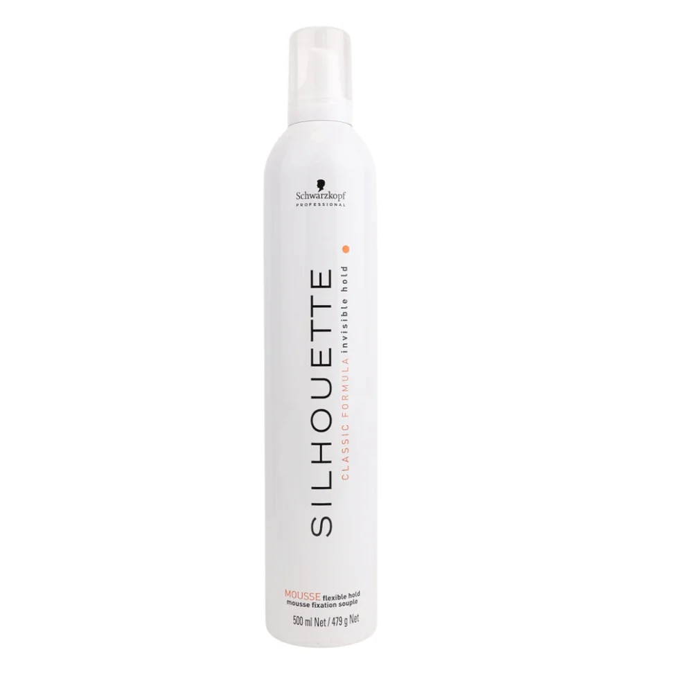 Schwarzkopf Silhouette Flexible Hold Mousse | Invisible Bounce Volume & Shine