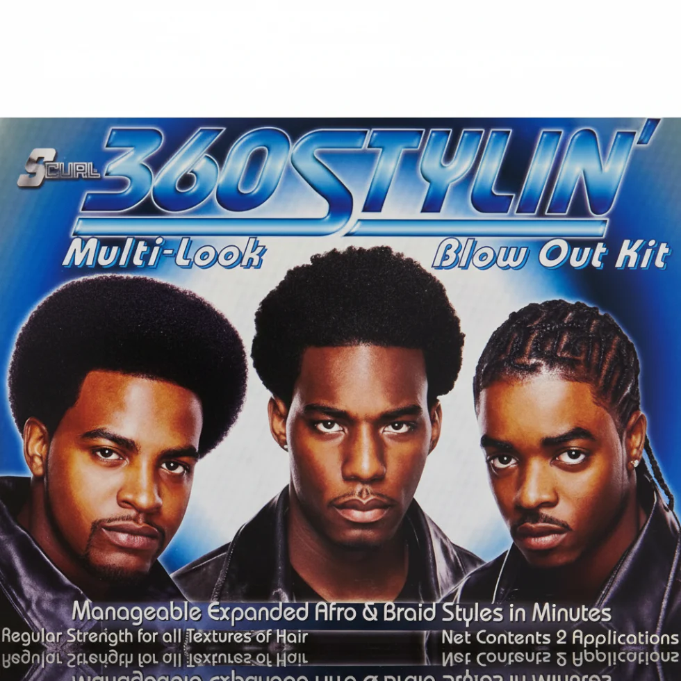 S CURL 360 Stylin’ Multi-Look Blow Out Kit | 2 Applications Hair Styling Kit