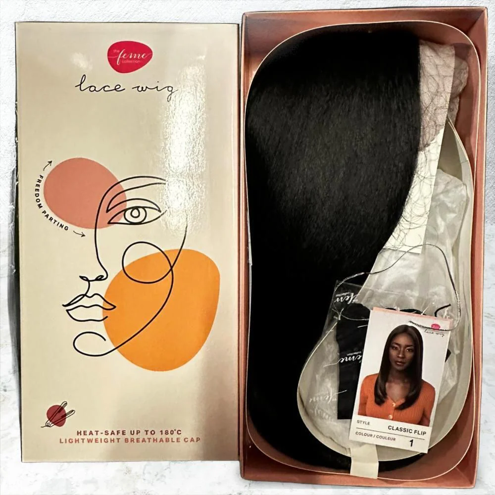 Sensational Synthetic Lace Wig-Classic Flip - Image 2
