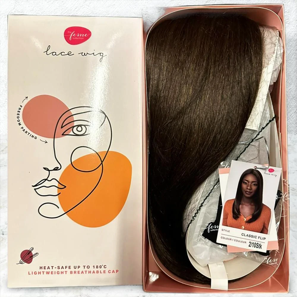 Sensational Synthetic Lace Wig-Classic Flip - Image 5