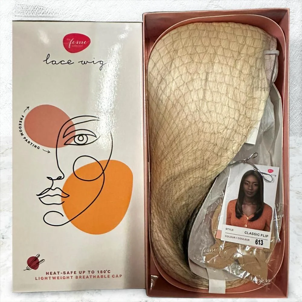 Sensational Synthetic Lace Wig-Classic Flip - Image 7