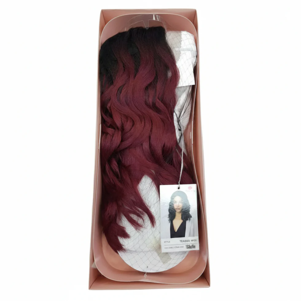 Sensational Synthetic Lace Wig Teased Midi | Natural Look Heat Safe Stylish Wig - Image 7