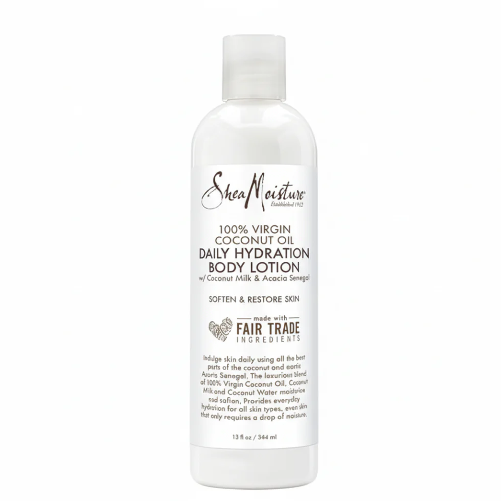 SheaMoisture Virgin Coconut Oil Body Lotion 384ml | Daily Hydration Moisturizer - Image 3