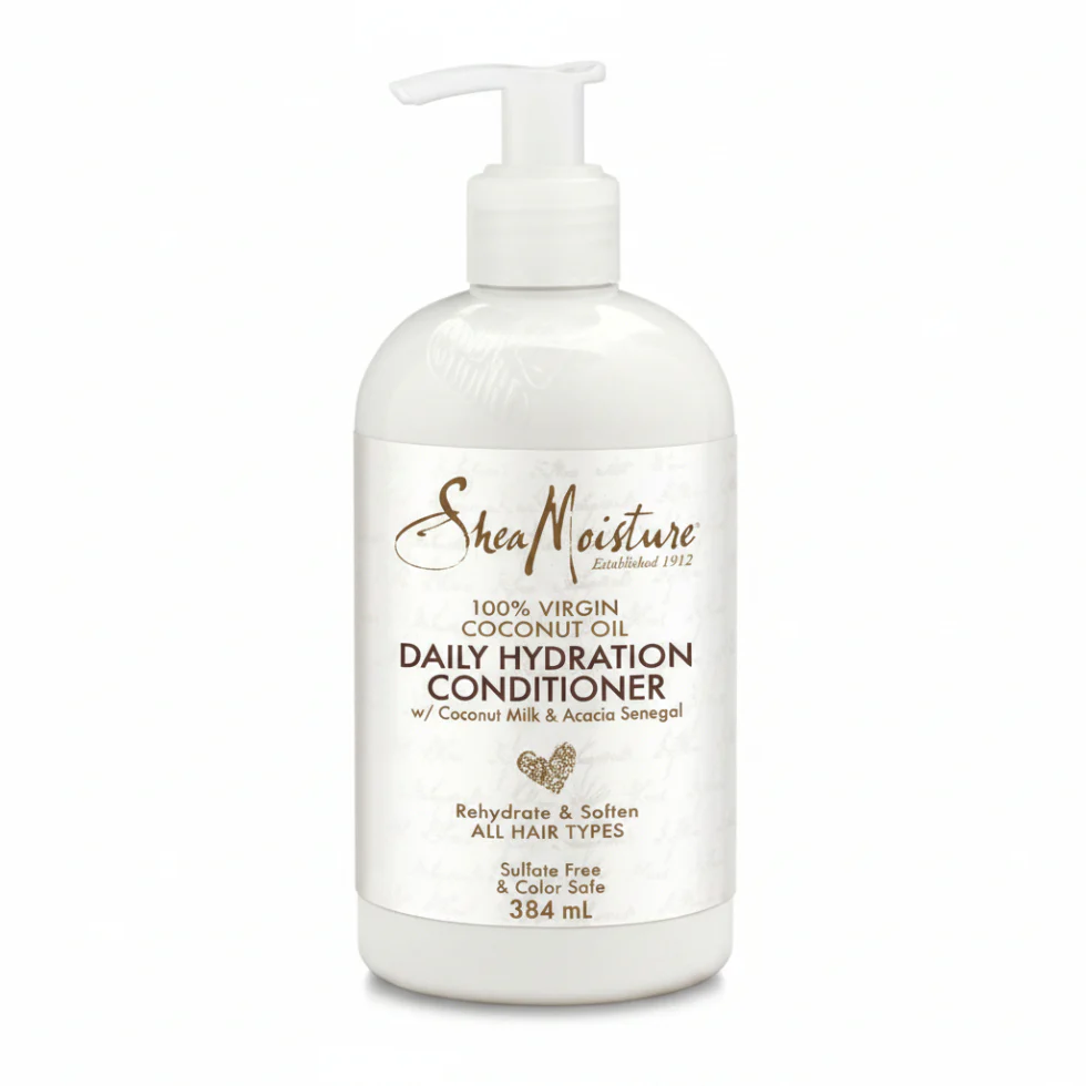 SheaMoisture Virgin Coconut Oil Conditioner 384ml | Daily Hydration & Soft Hair