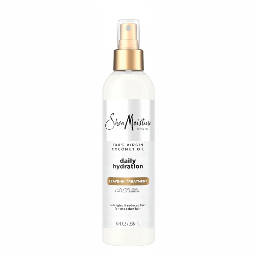 SheaMoisture 100% Virgin Coconut Oil Leave-In Treatment 237ml | Frizz Control & Hydrate