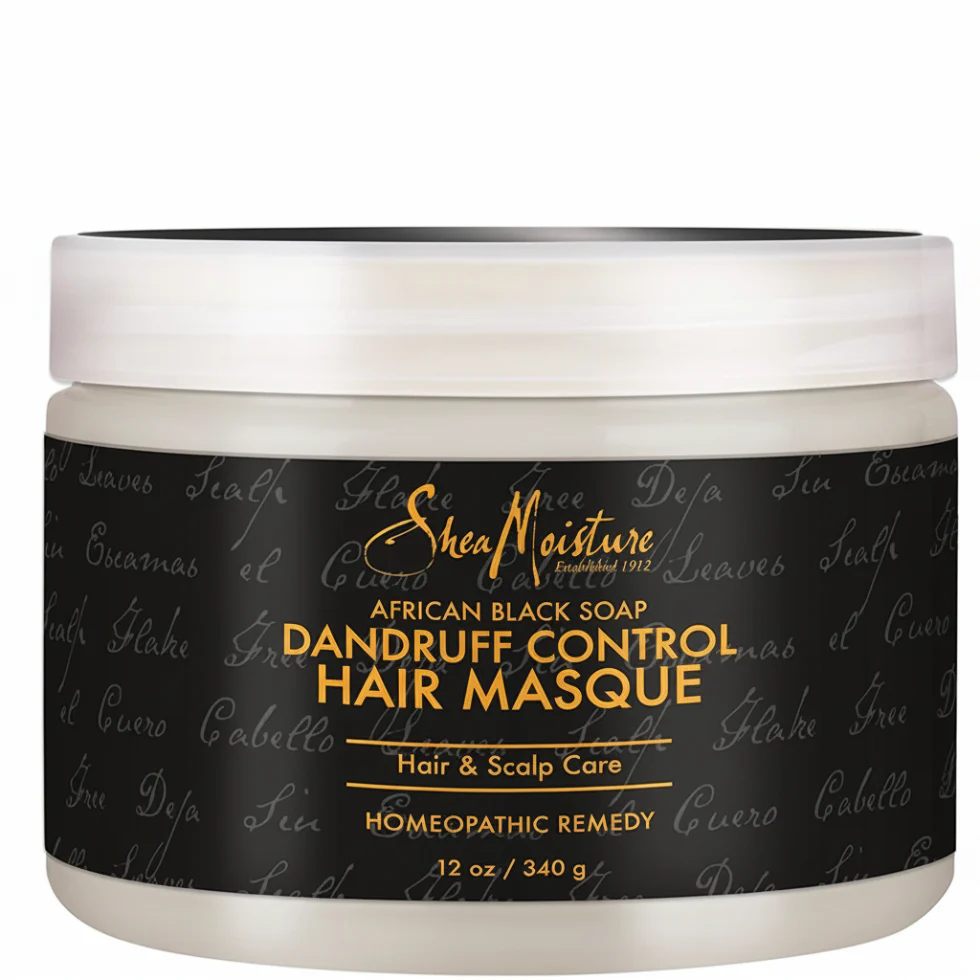 SheaMoisture African Black Soap Dandruff Control Hair Masque 384ml | Soothe & Hydrate