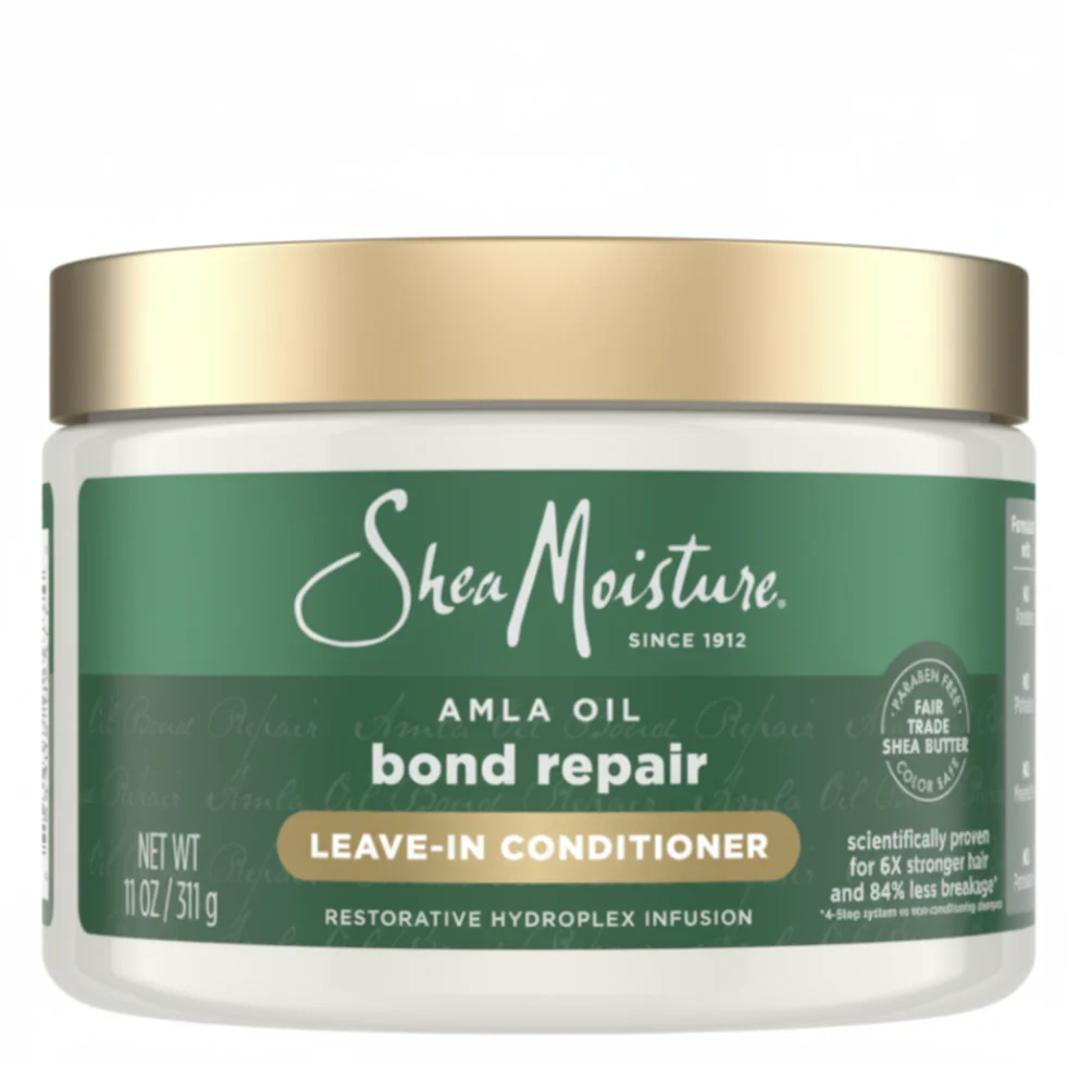 Shea Moisture Amla Oil Bond Repair Leave-In Conditioner 11oz | Strengthen Hair Care