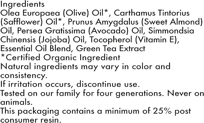 Shea Moisture Olive & Green Tea Bath, Body & Massage Oil 236ml - Image 5