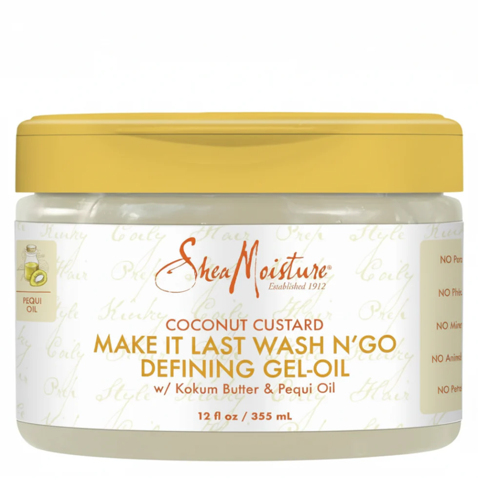 Shea Moisture Coconut Custard Make It Last Gel Oil 340g | Curl Defining & Hold