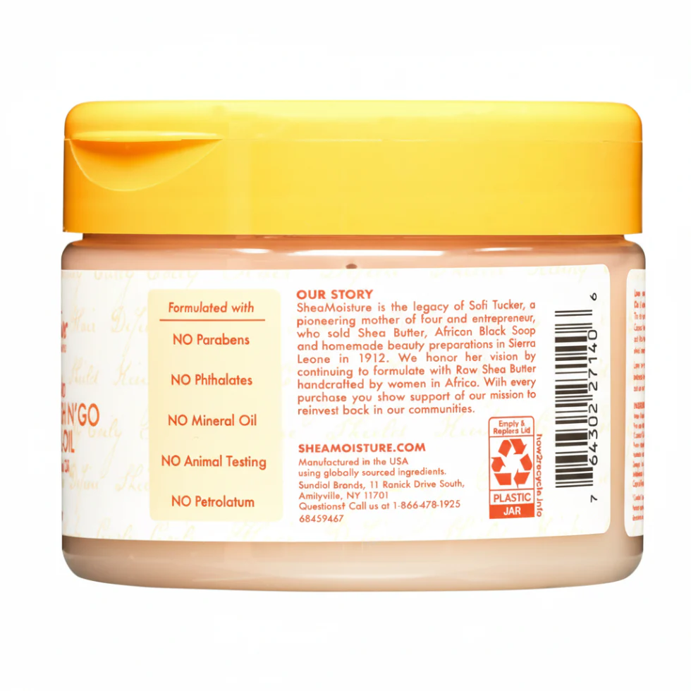 Shea Moisture Coconut Custard Make It Last Gel Oil 340g | Curl Defining & Hold - Image 2