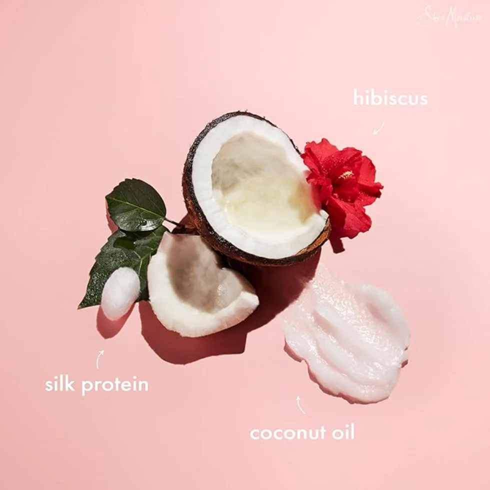 SheaMoisture Coconut & Hibiscus Curling Gel Soufflé 340g | Defined Frizz-Free Curls - Image 2