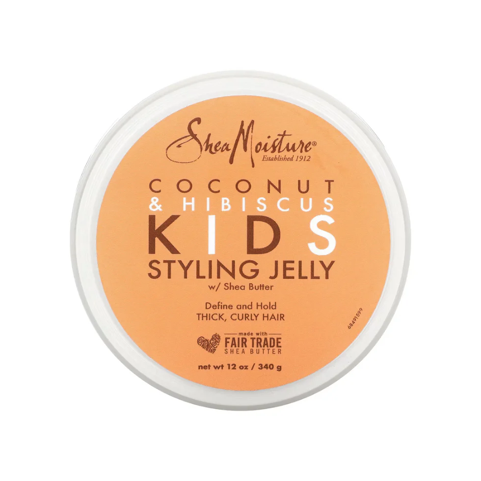 Shea Moisture Coconut & Hibiscus Kids Styling Jelly | Frizz-Free Hold & Shine - Image 3