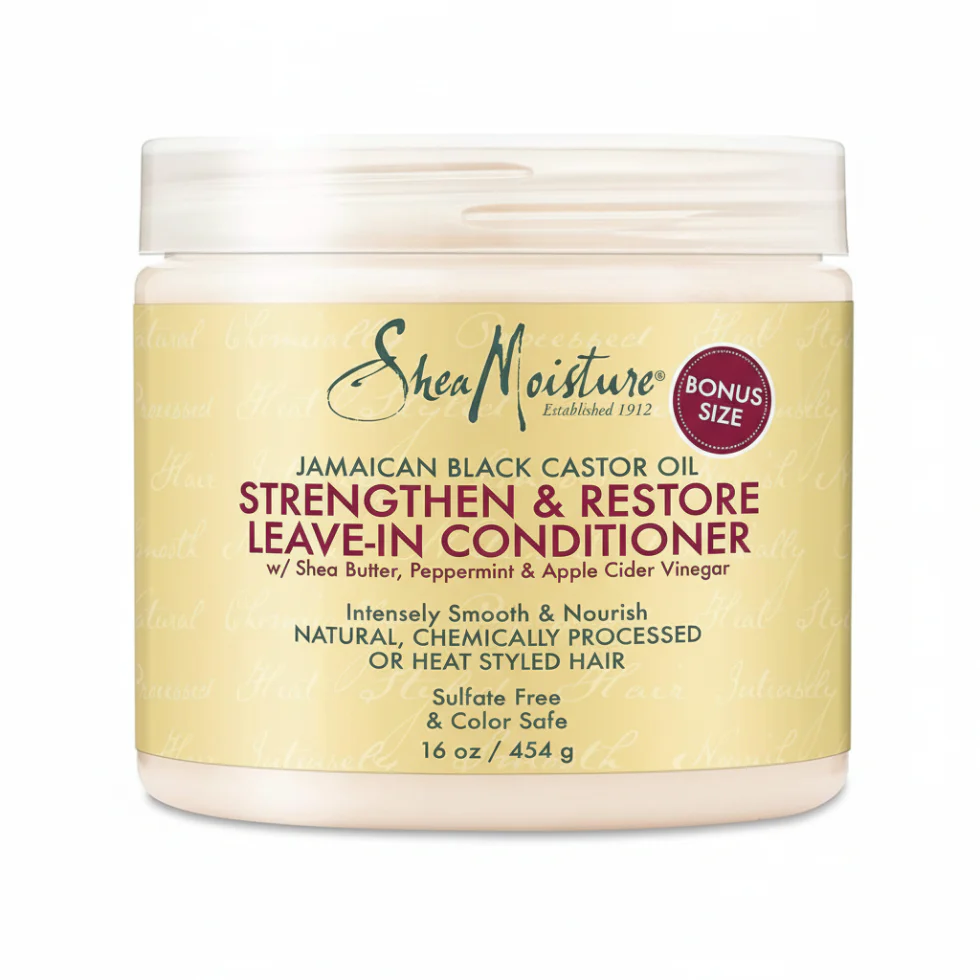 SheaMoisture Jamaican Black Castor Oil Leave-In Conditioner 340ml | Repair & Hydrate