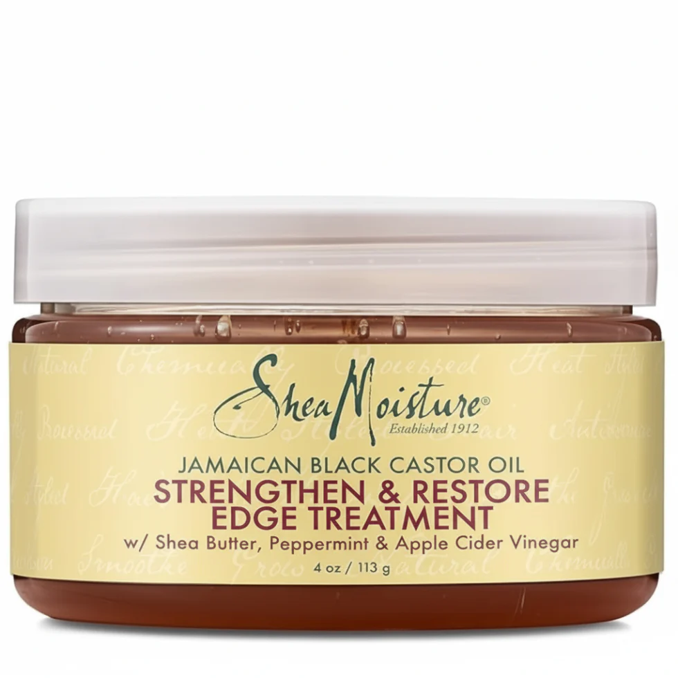 SheaMoisture Jamaican Black Castor Oil Strengthen & Restore Edge Treatment 4oz | Smooth & Strengthen Edges