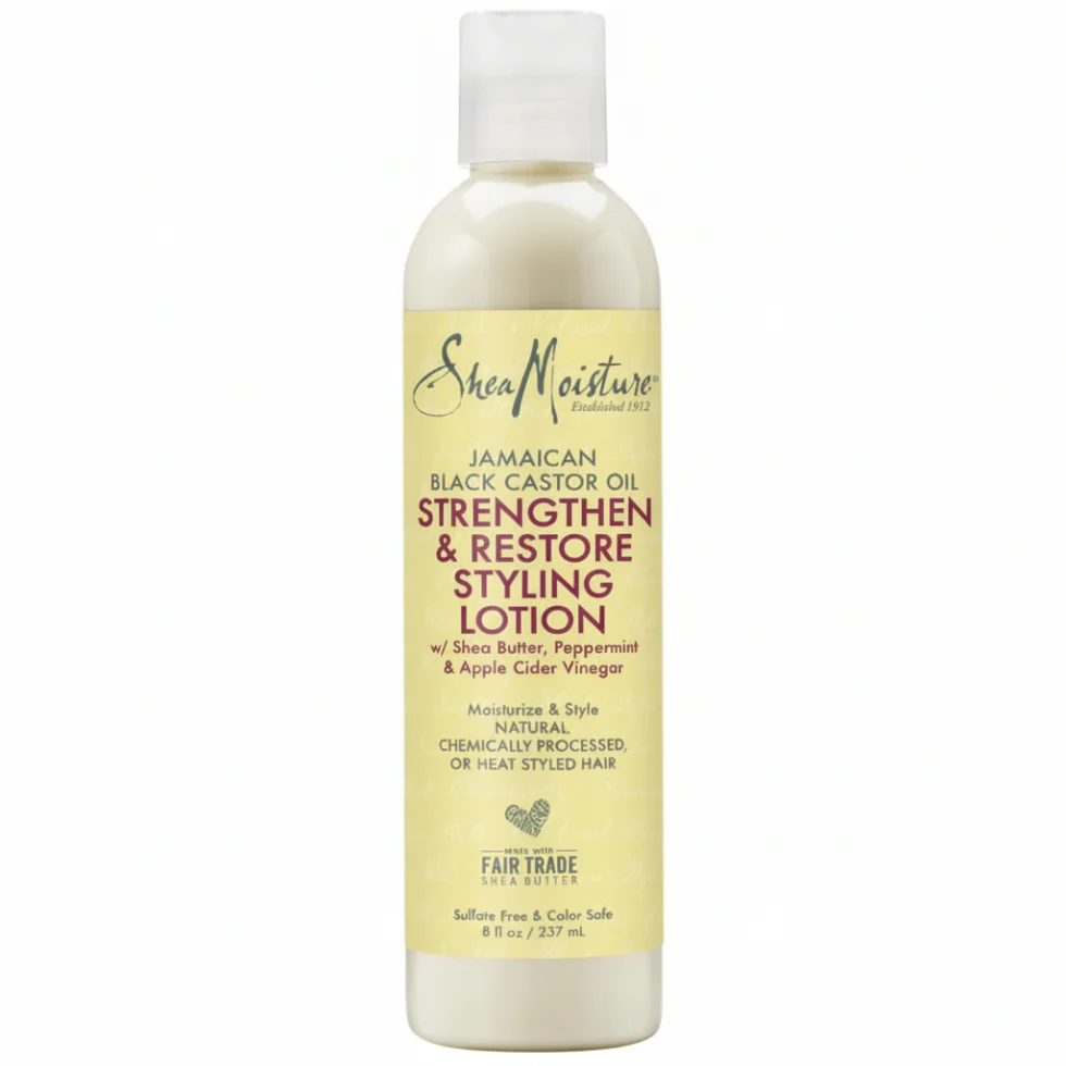 SheaMoisture Jamaican Black Castor Oil Styling Lotion 8oz | Strengthen & Restore Hair