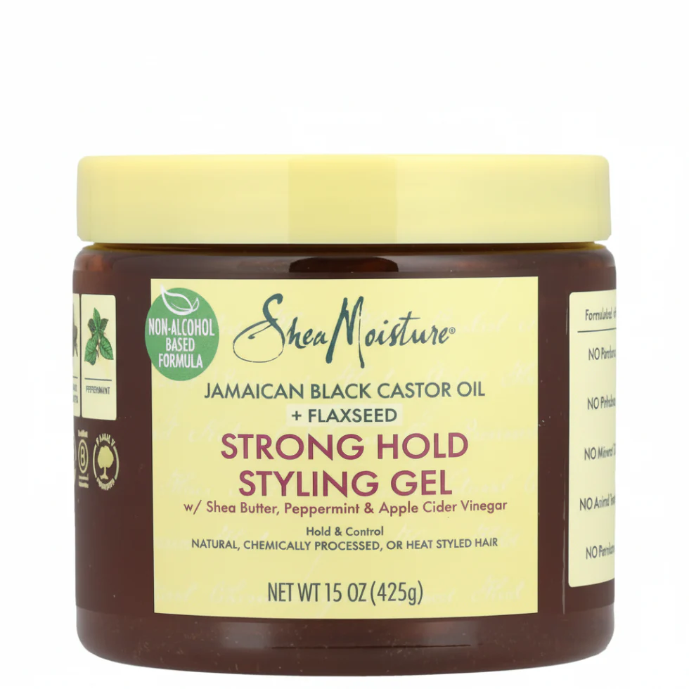 Shea Moisture Jamaican Black Castor Oil Styling Gel | Strong Hold & Frizz Control