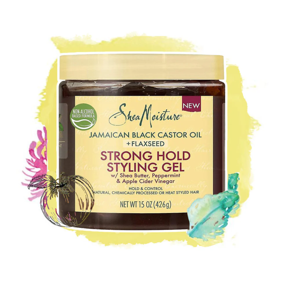 Shea Moisture Jamaican Black Castor Oil Styling Gel | Strong Hold & Frizz Control - Image 3