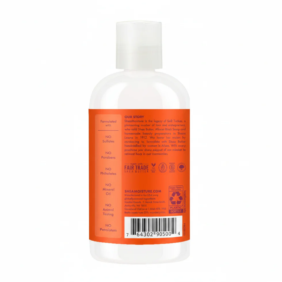 SheaMoisture Mango & Carrot Kids Shampoo | Extra Nourishing Gentle Hair Care - Image 2