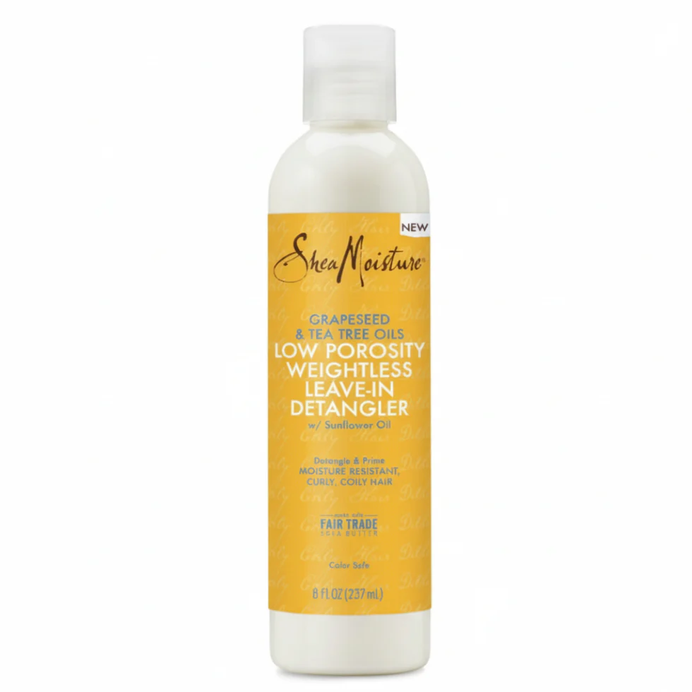 Shea Moisture Baobab & Tea Tree Oils Leave-In Detangler 237ml | Low Porosity Hydration