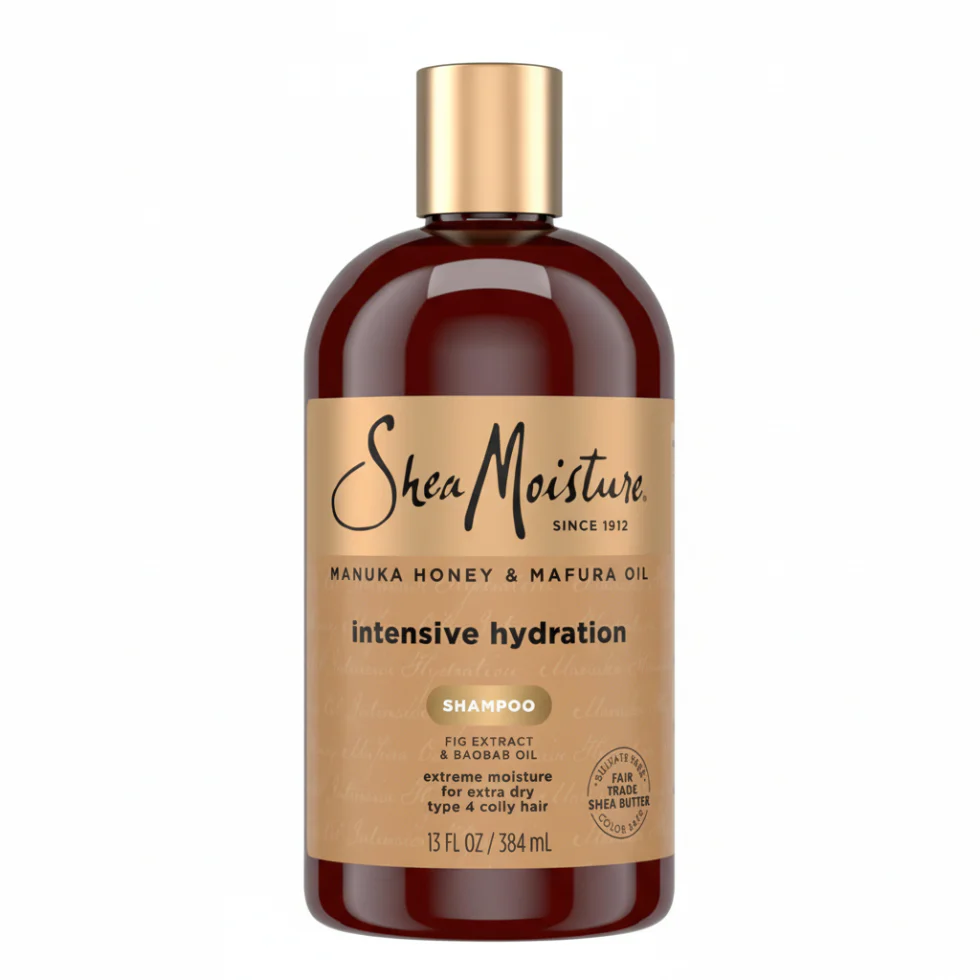 SheaMoisture Manuka Honey & Mafura Oil Intensive Hydrating Shampoo 384ml | Moisture Boost