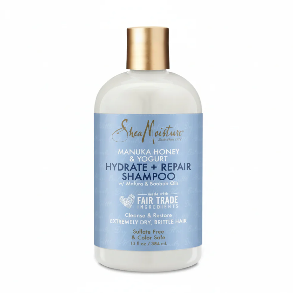 Shea Moisture Manuka Honey & Yoghurt Shampoo | Hydrate & Repair Dry Damaged Hair