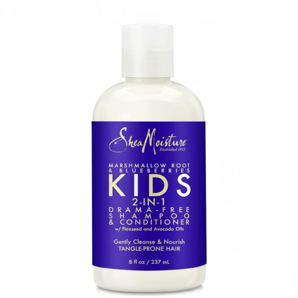 Shea Moisture Kids 2-in-1 Shampoo & Conditioner | Marshmallow Root & Blueberries