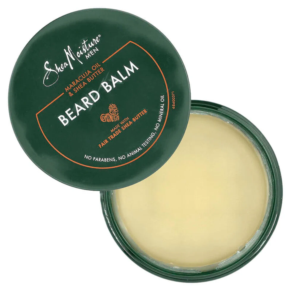 Shea Moisture Men Beard Balm | Maracuja Oil & Shea Butter Nourish & Style - Image 2