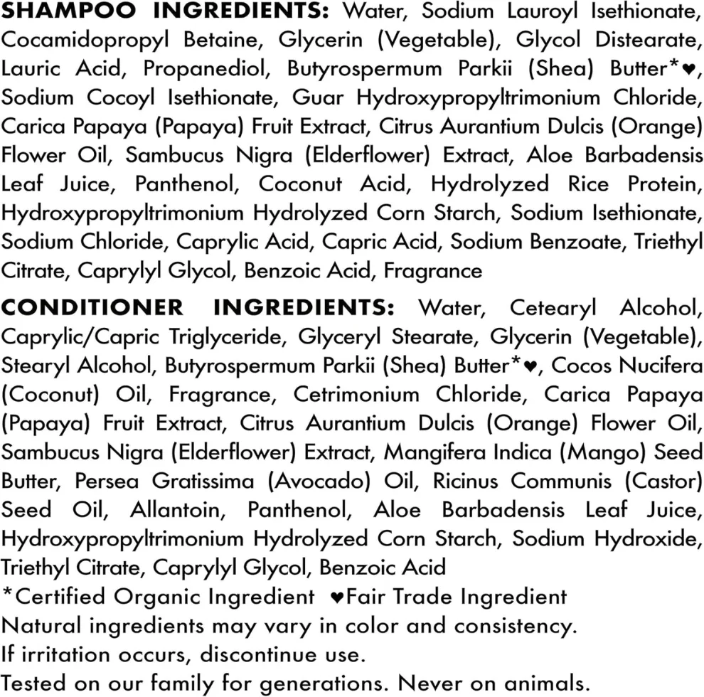 SheaMoisture Papaya & Neroli Frizz Control Conditioner 384ml | Smooth Soft Hair - Image 3
