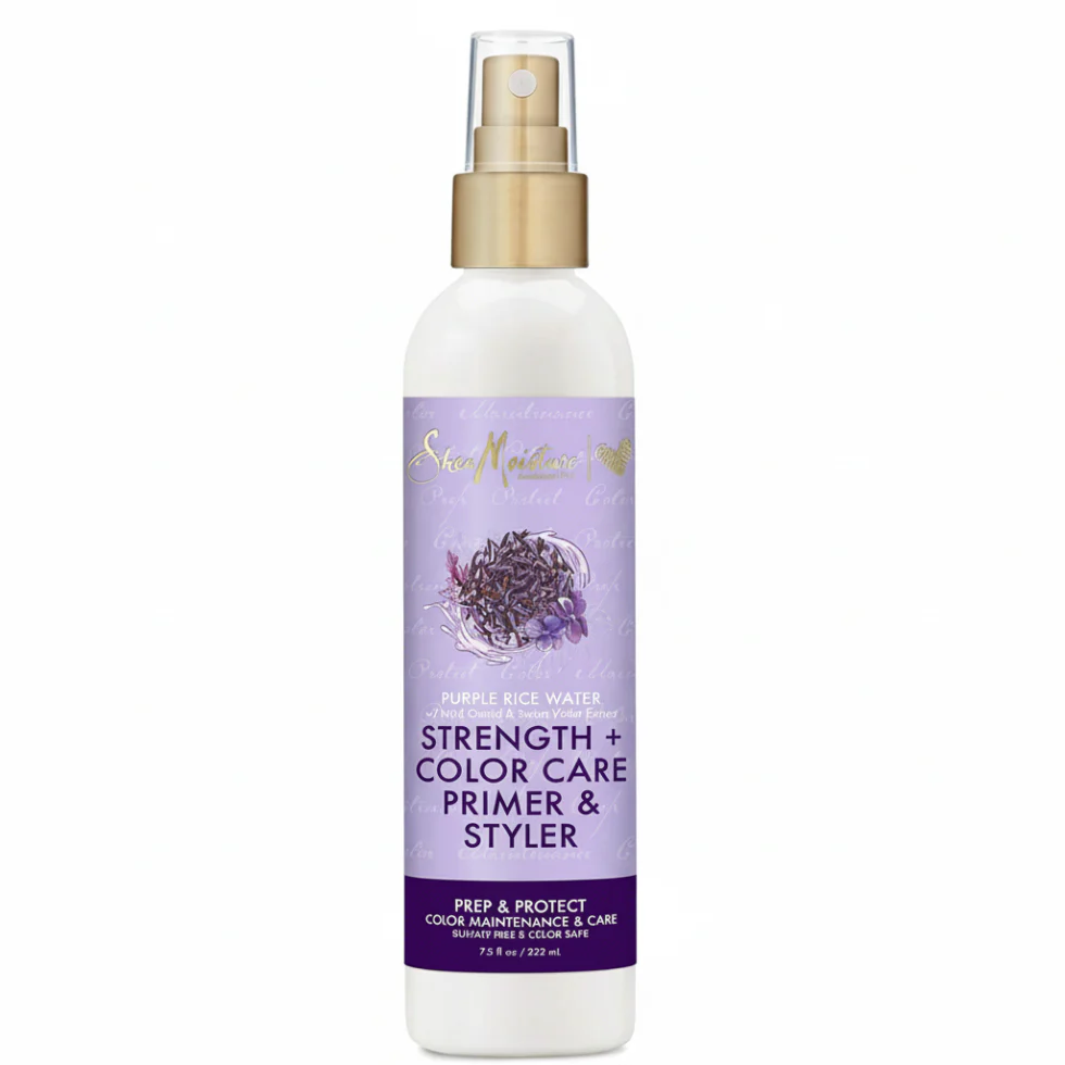 SheaMoisture Purple Rice Water Primer & Styler 222ml | Strengthen & Protect Hair Care