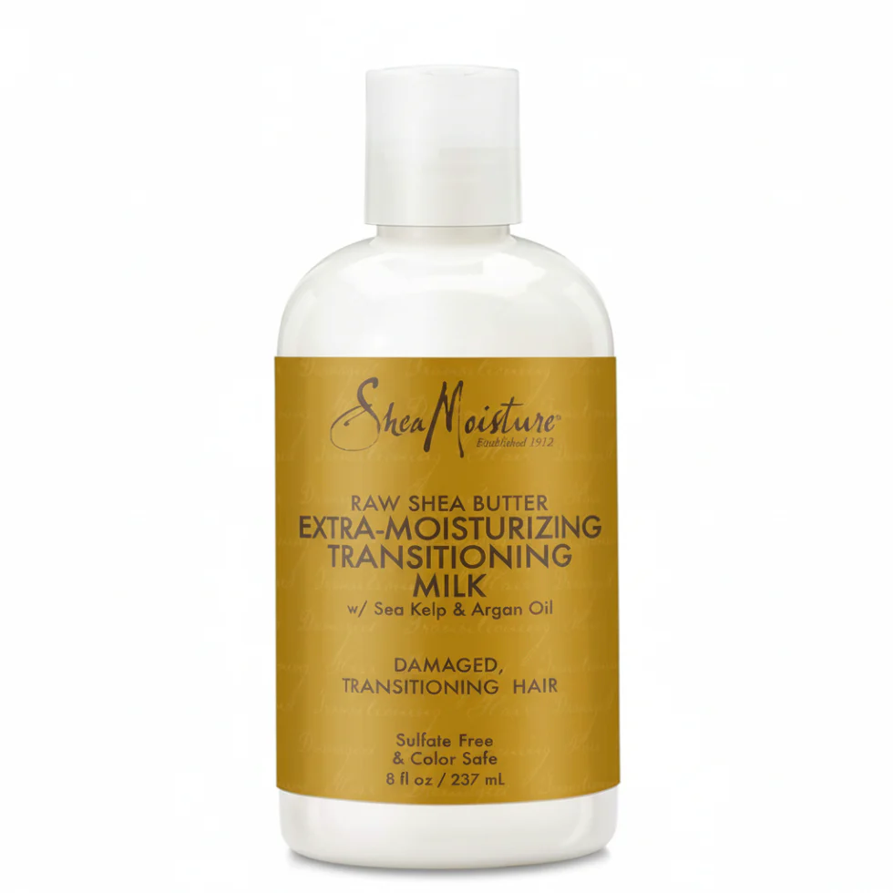 SheaMoisture Raw Shea Butter Extra-Moisturizing Transitioning Milk 237ml | Hydrate & Define