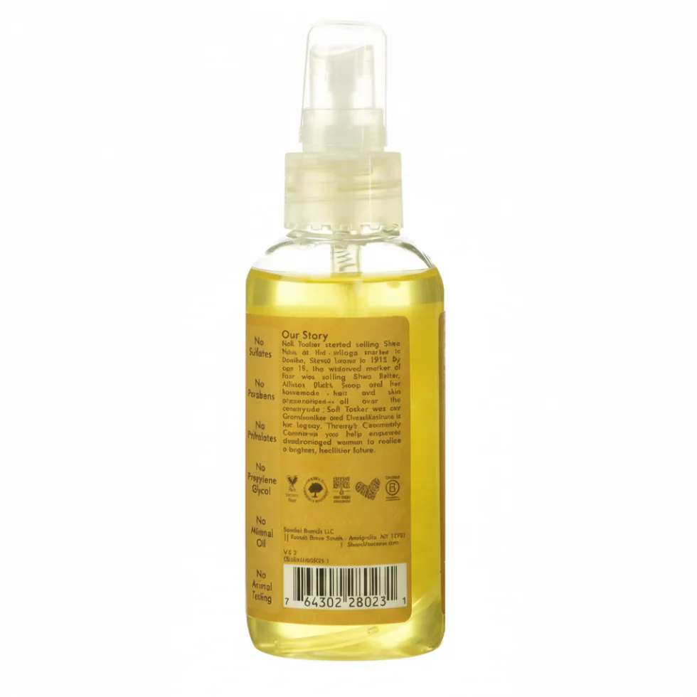 SheaMoisture Raw Shea Butter Reconstructive Finishing Elixir 118ml | Hair Repair & Shine - Image 3