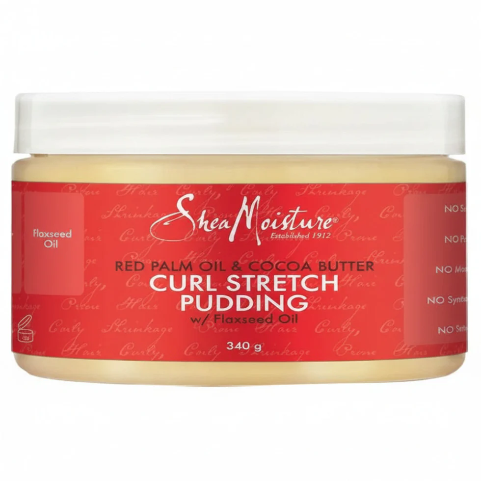 ✨ SheaMoisture Curl Stretch Pudding 340g | Elongate & Define Curls