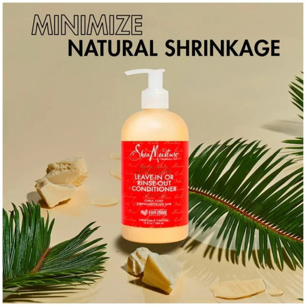 SheaMoisture Red Palm Oil & Cocoa Butter Detangling Conditioner 399ml | Smooth Hair - Image 2