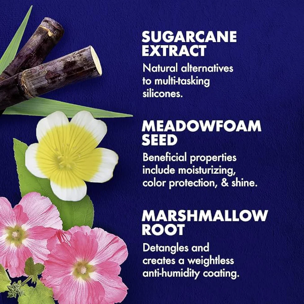 SheaMoisture Sugarcane & Meadowfoam Leave-In Styler | Silicone-Free Frizz Control Repair - Image 3