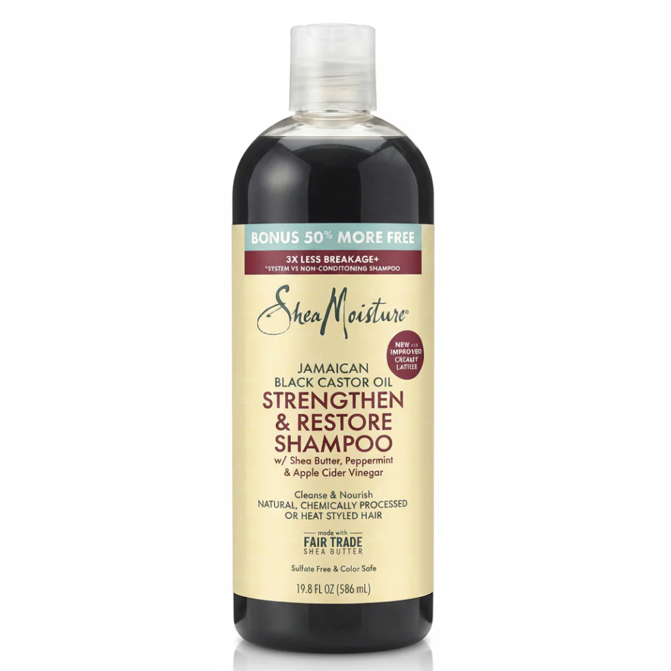 SheaMoisture Jamaican Black Castor Oil Shampoo 19.8oz | Strengthen & Restore