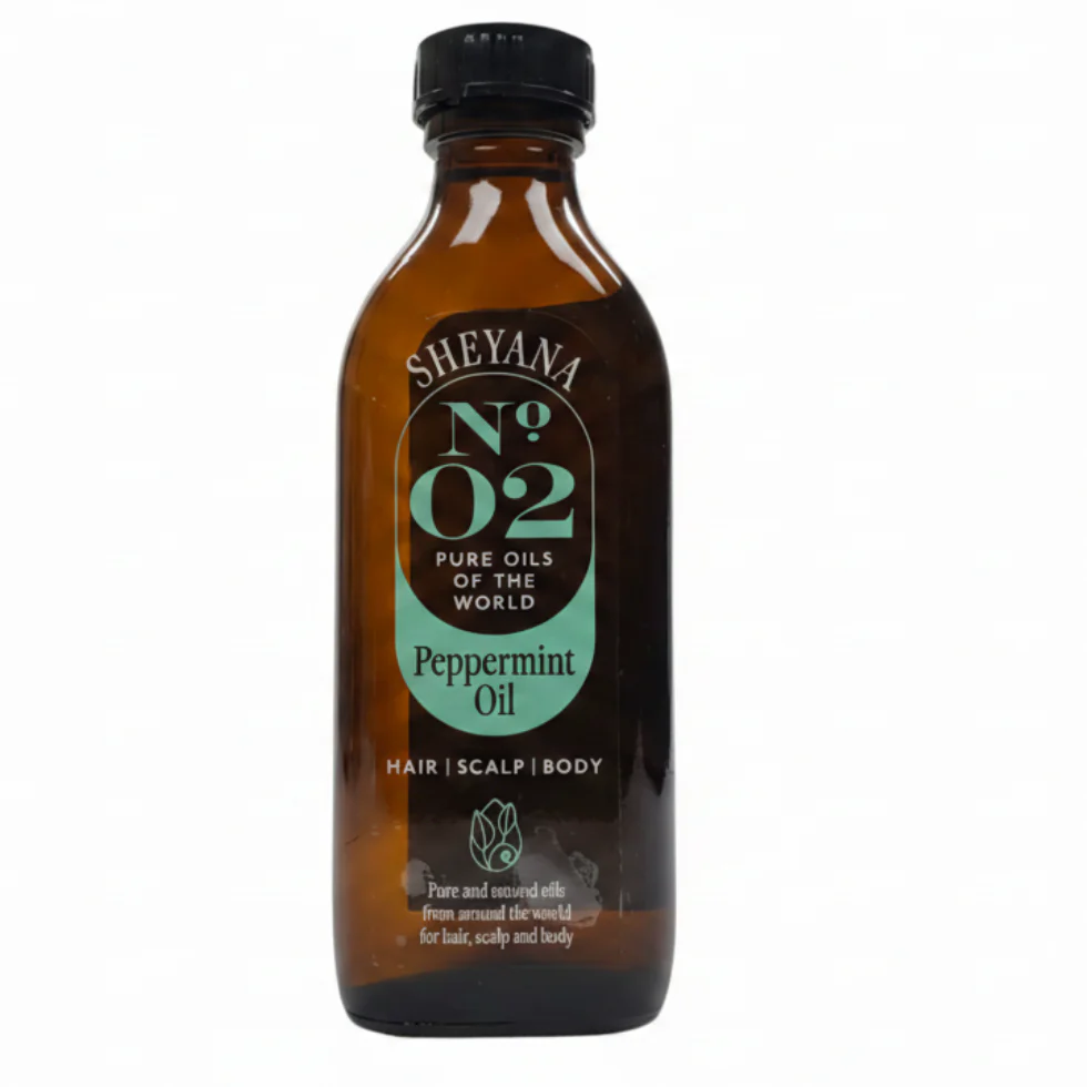 Sheyana Peppermint Oil 100% Pure 150ml | Hair Growth & Scalp Nourishing Oil