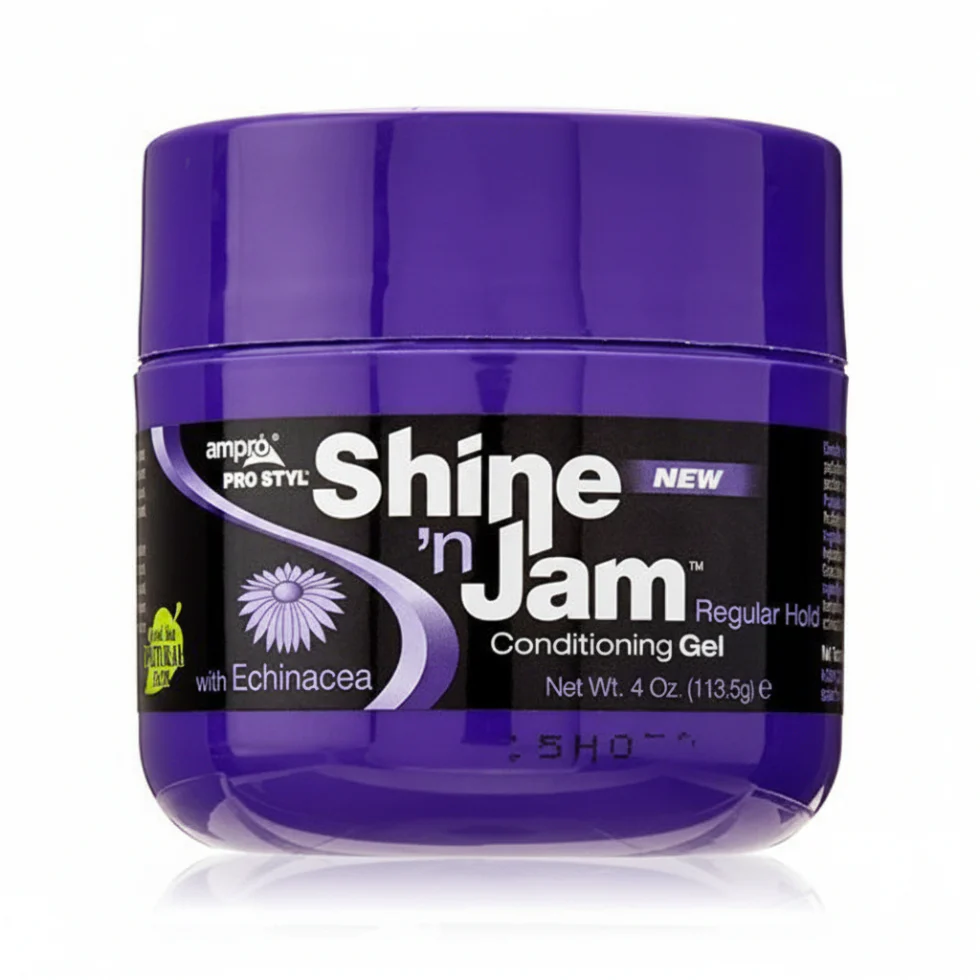 Shine ’n Jam Conditioning Gel Regular Hold 4oz | Echinacea Styling Gel