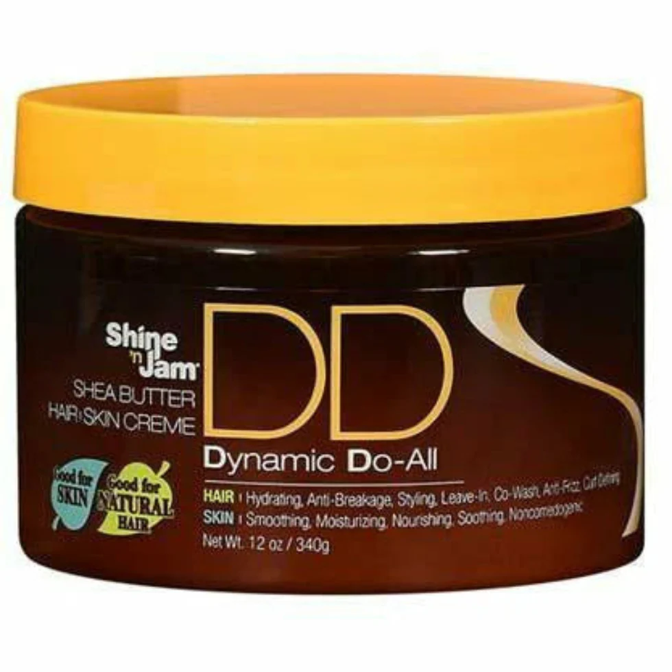 Shine ’n Jam Dynamic Do All Creme 12oz | Shea Butter Hair & Skin Moisture Cream