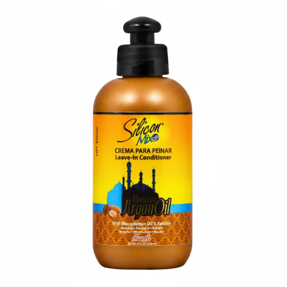 Silicon Mix Moroccan Argan Oil Leave-In Conditioner 236ml | Repair & Shine