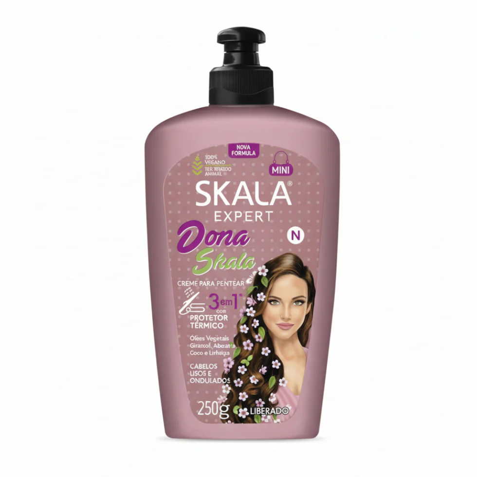 Skala Dona 3-in-1 Styling Cream 250g | Curl Defining & Frizz Control Care