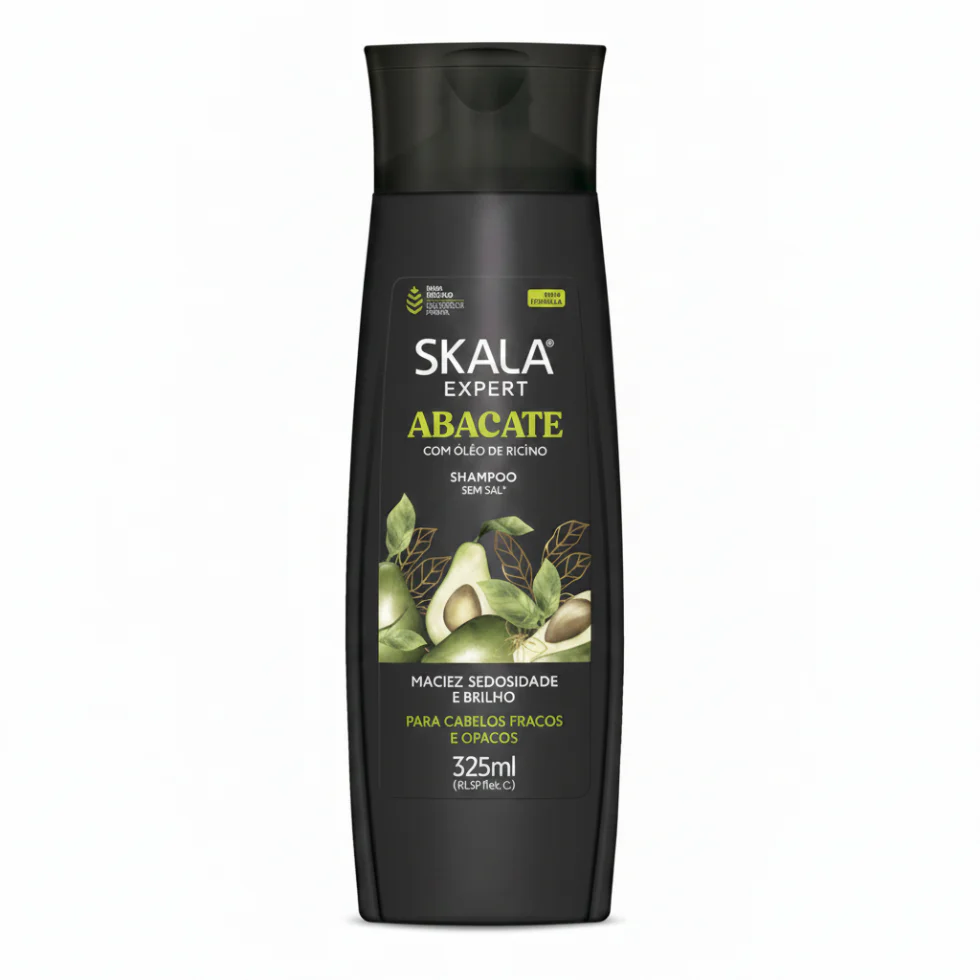 Skala Abacate Avocado Shampoo 325ml | Moisture, Strength & Shine Care
